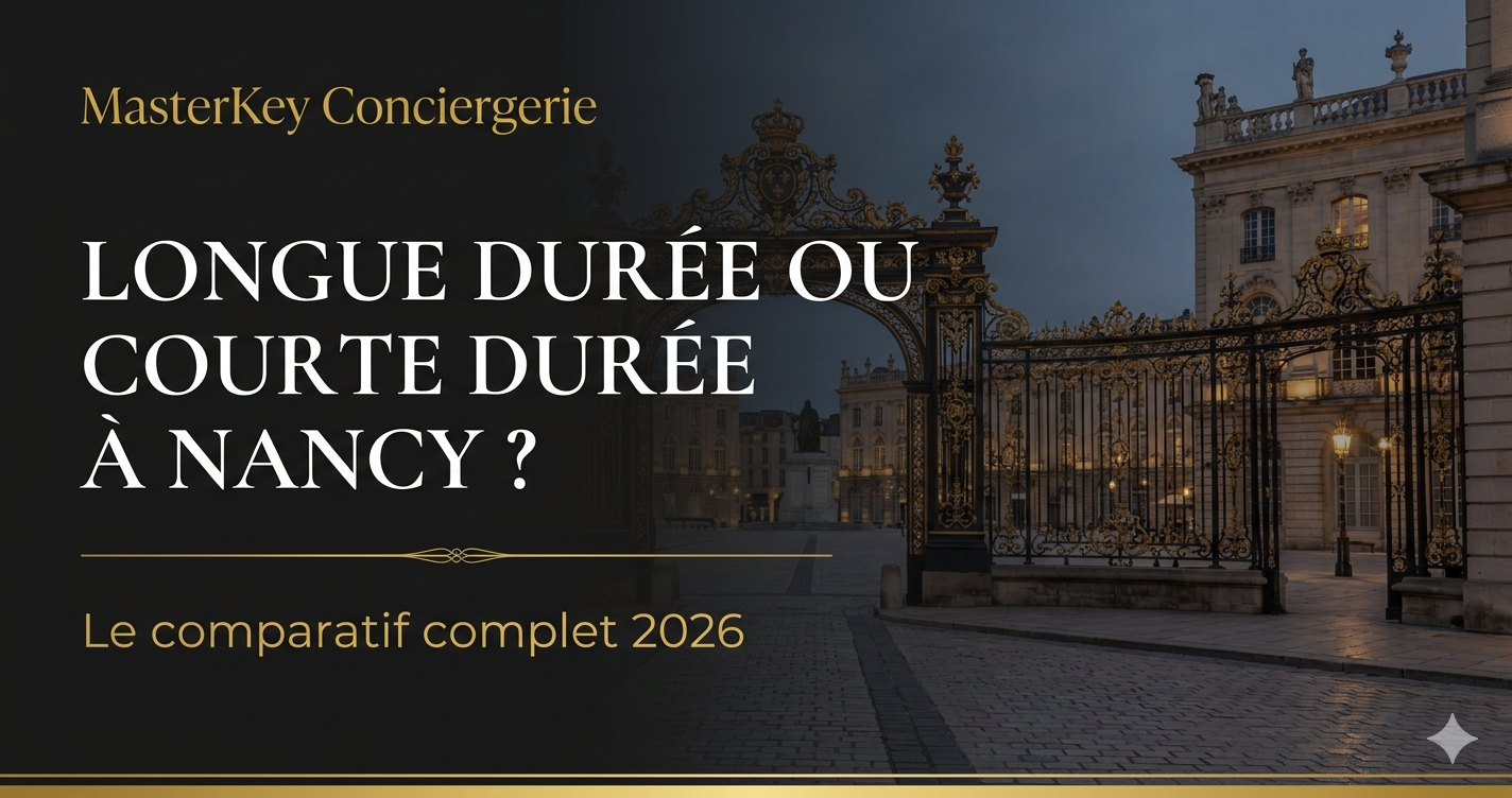 Location longue durée ou courte durée à Nancy : que choisir en 2026 ?